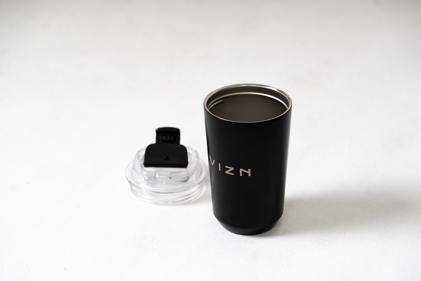 Beaker Coffee Cup – Leak Proof, Double-Walled Stainless Steel for Hot Coffee