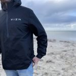 VIZN Shell lightweight waterproof jacket will protect you against the elements in any weather condition