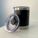 Magnetic slider lid for your tumbler, to minimise the spills!