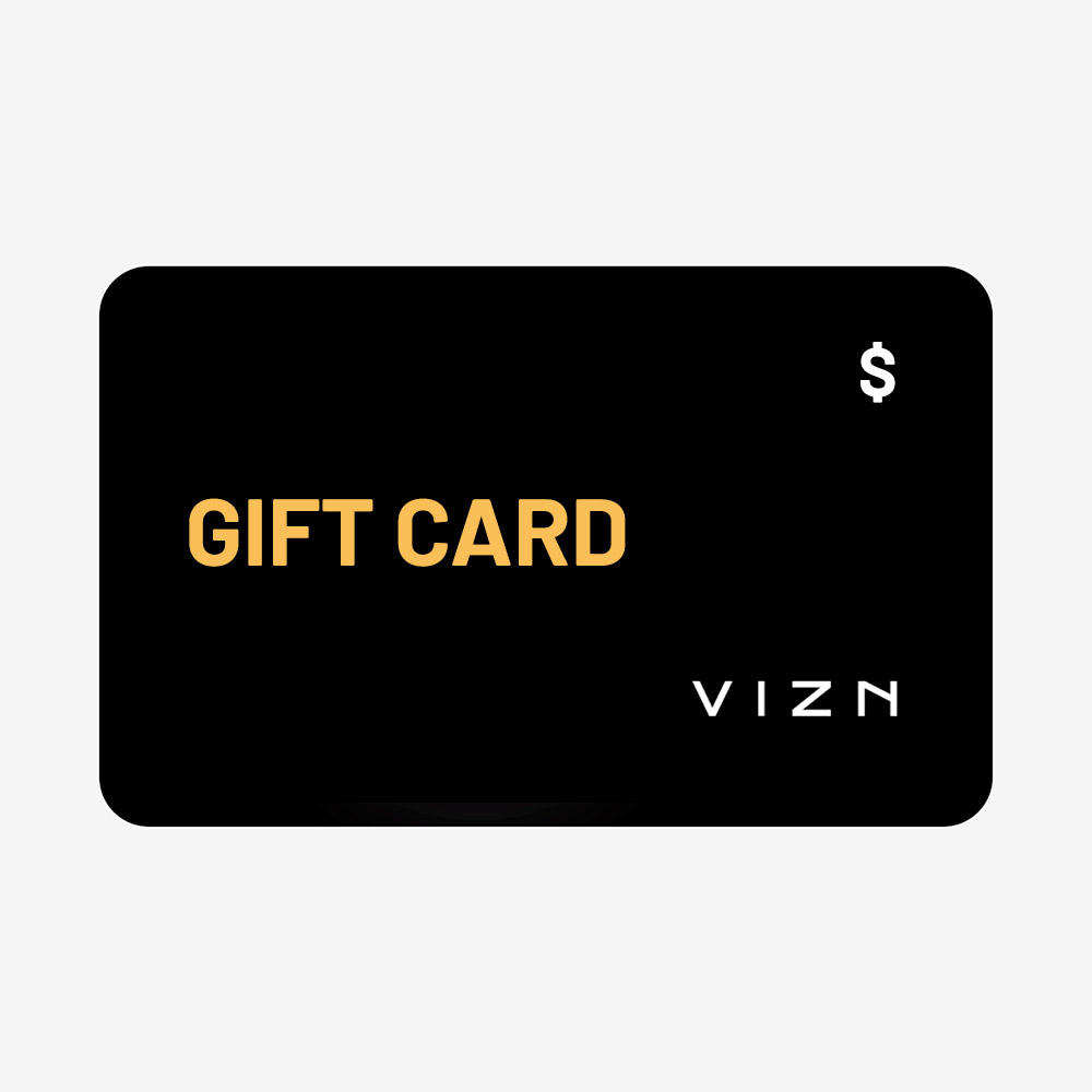 Give the gift of adventure and gear with the VIZN Online Store Gift Card.